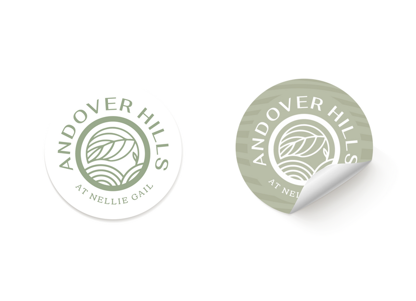 Andover Hills at Nellie Gail - sticker